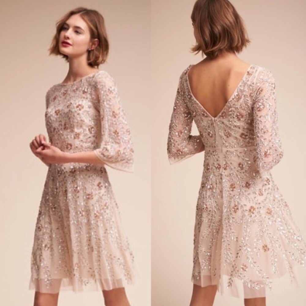 Aidan Mattox Sun Valley Dress